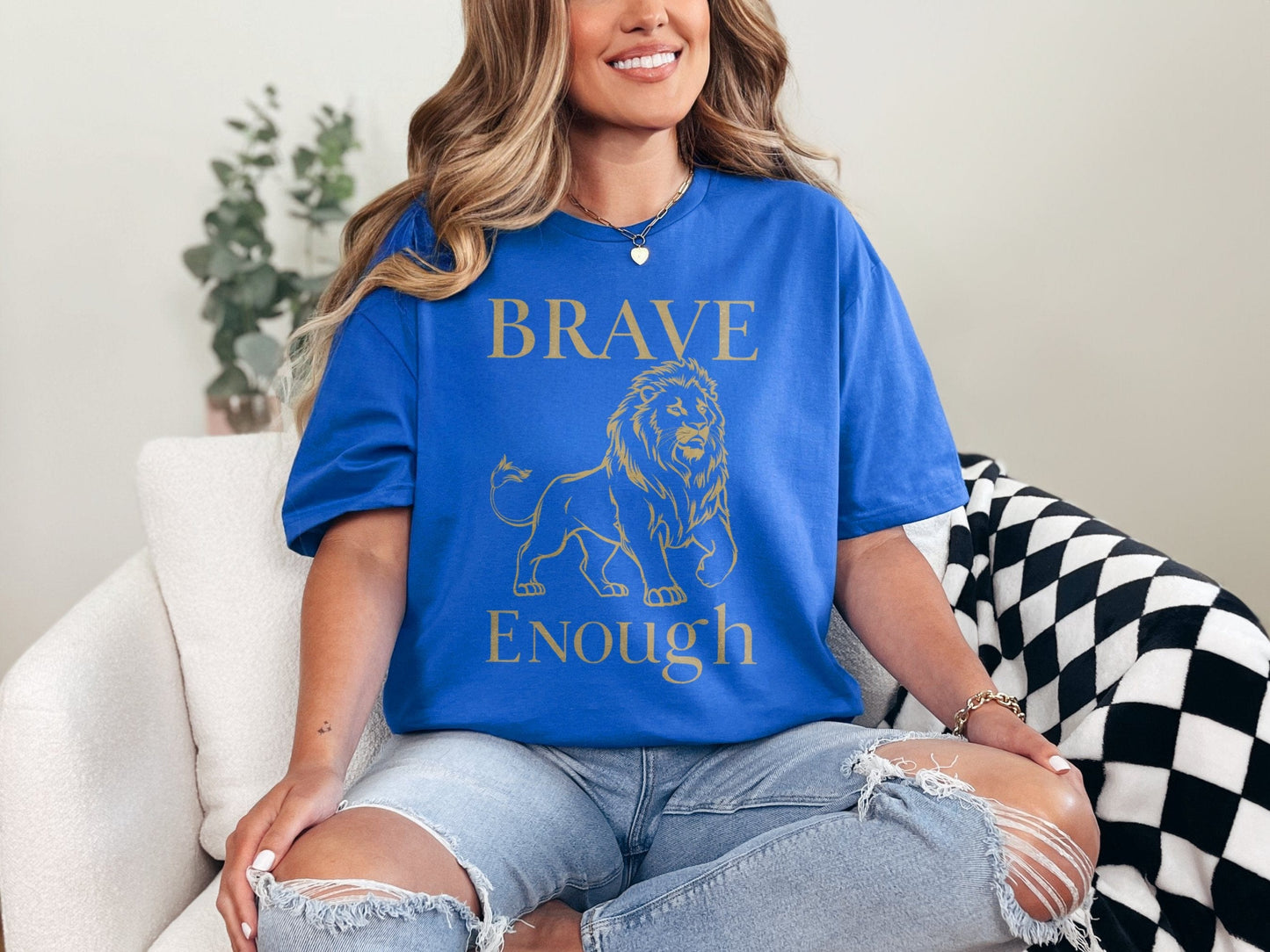 Brave Enough Lion