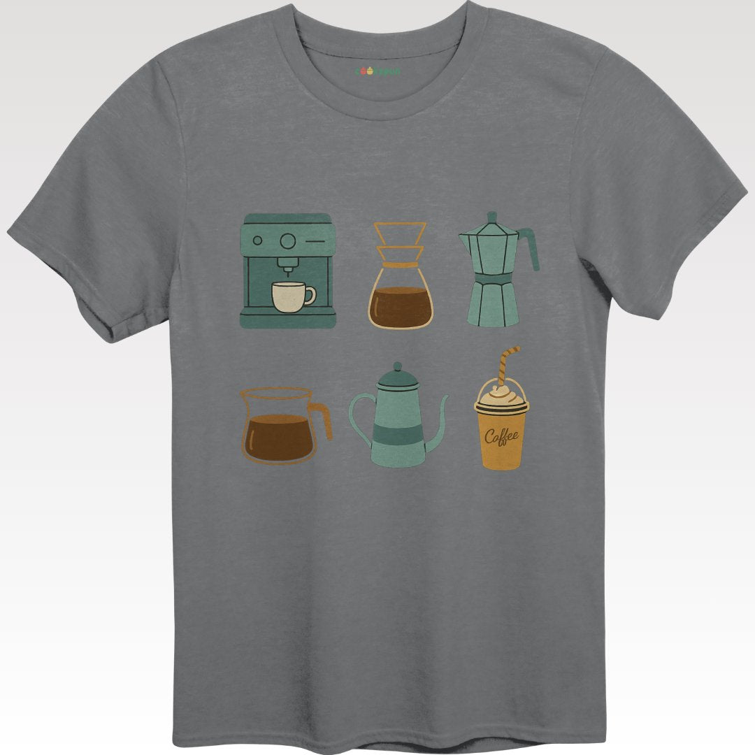 Coffee Lovers Graphic Tee Shirt product type