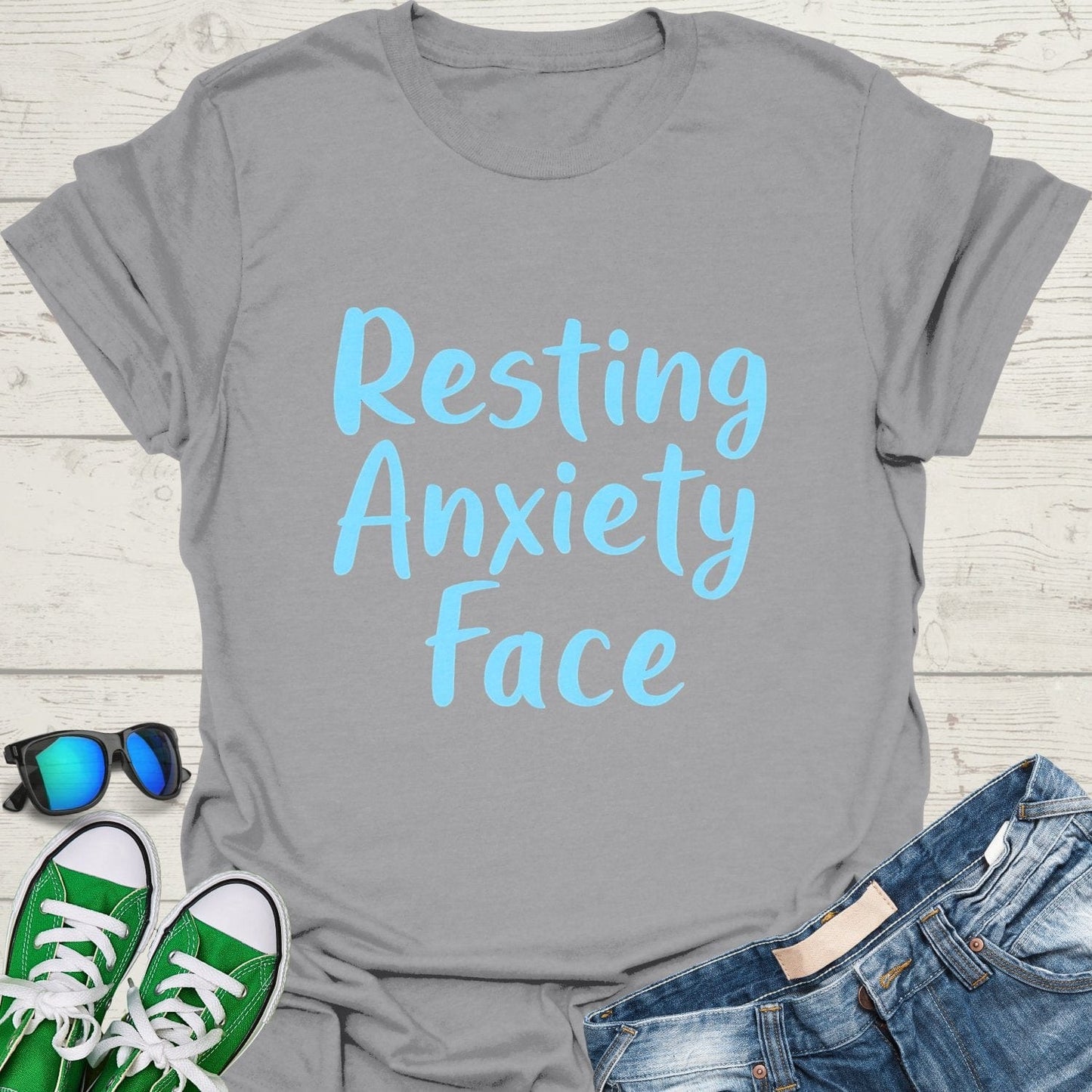 Resting Anxiety Face