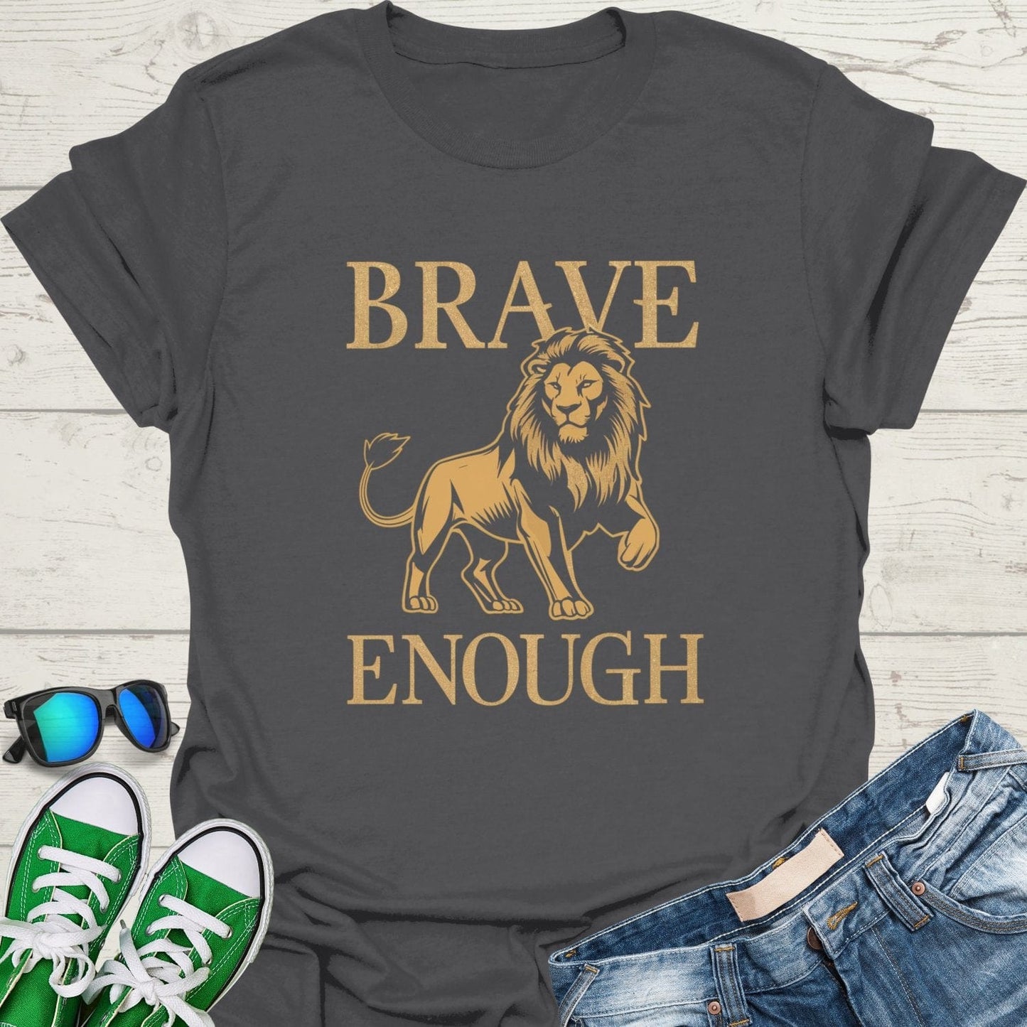 Brave Enough Lion