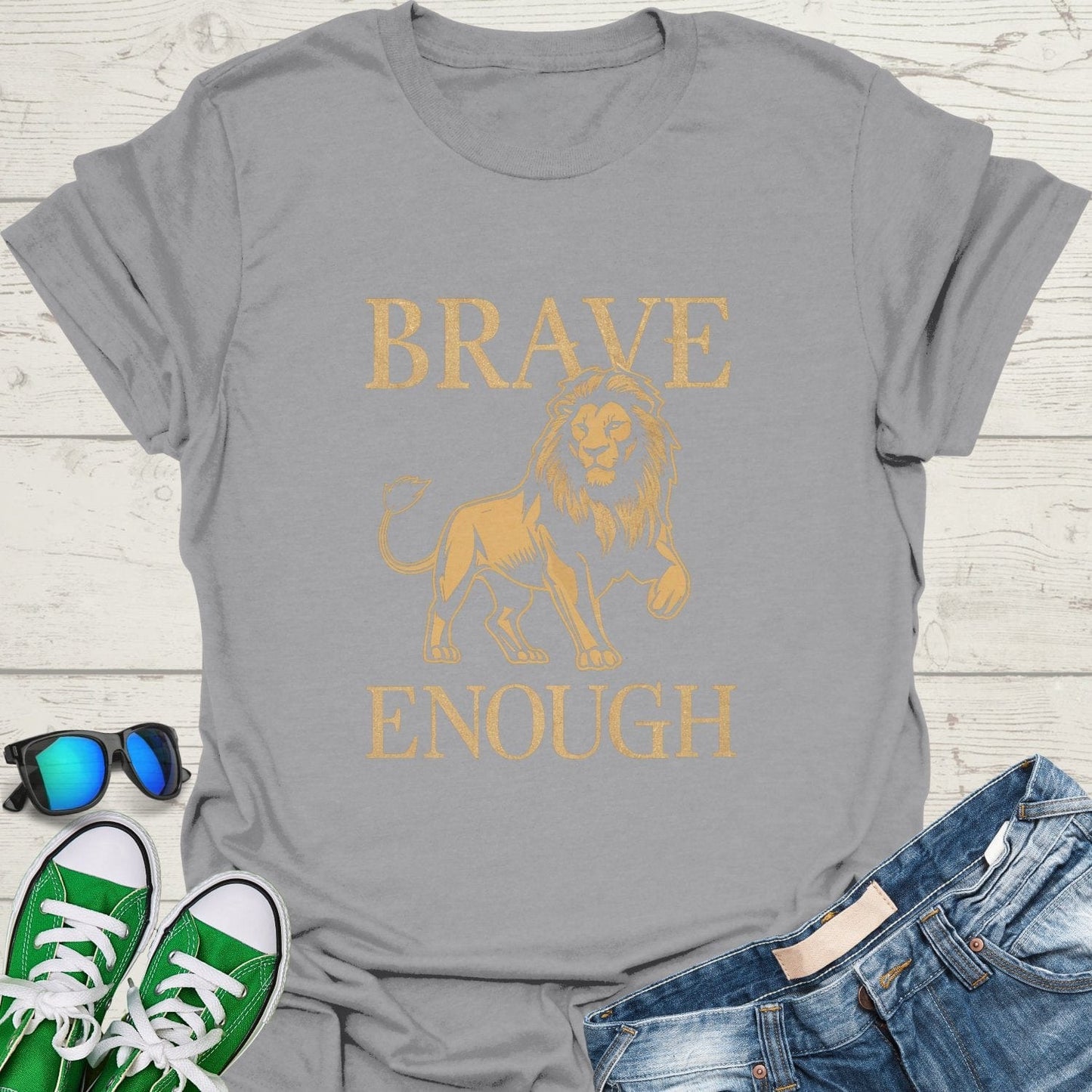 Brave Enough Lion