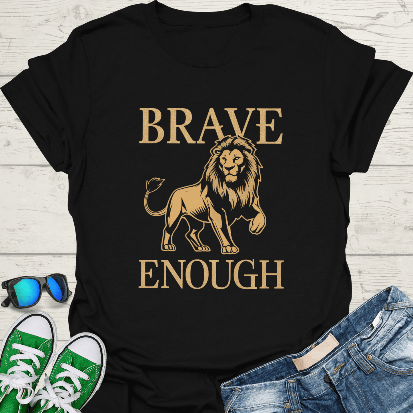 Brave Enough Lion