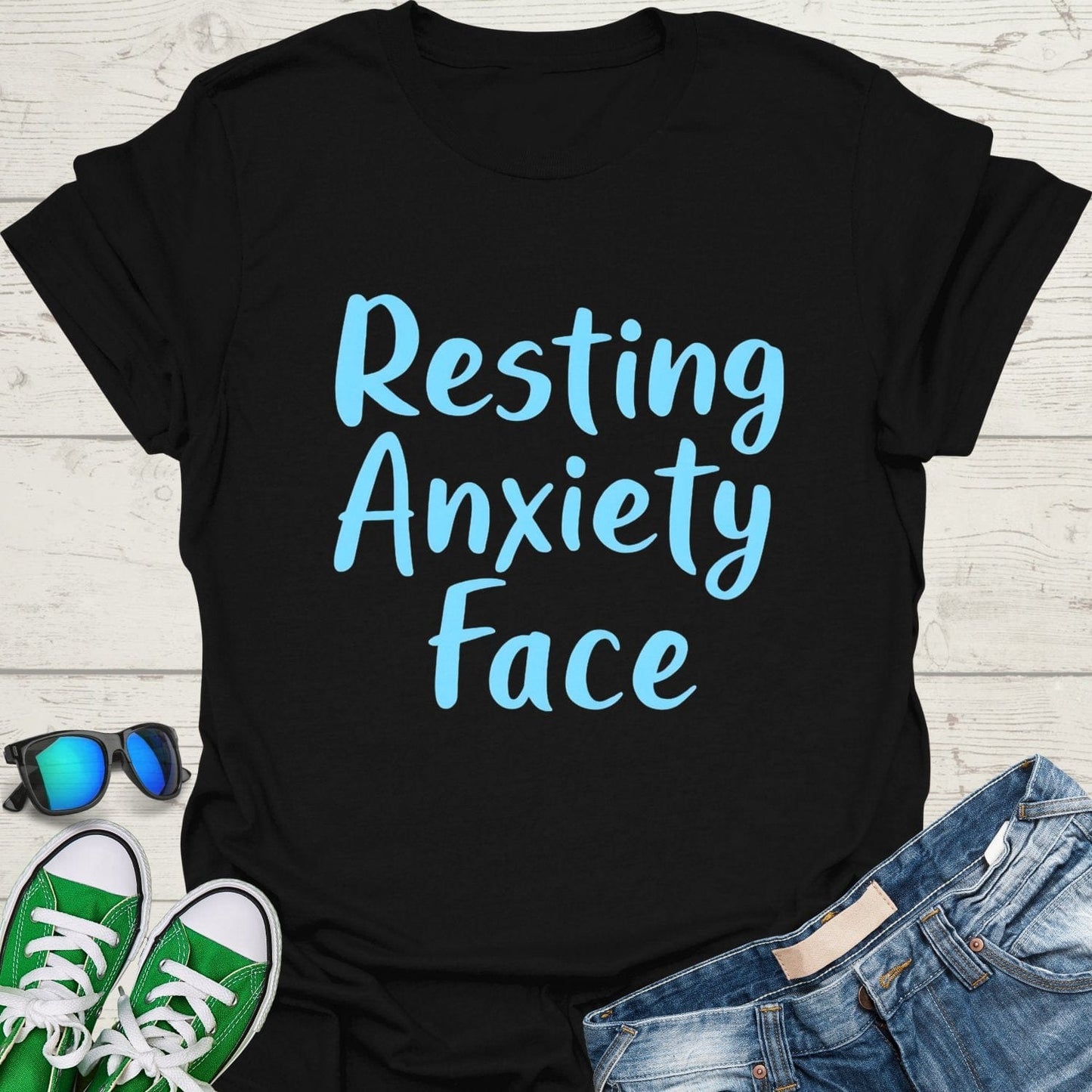 Resting Anxiety Face