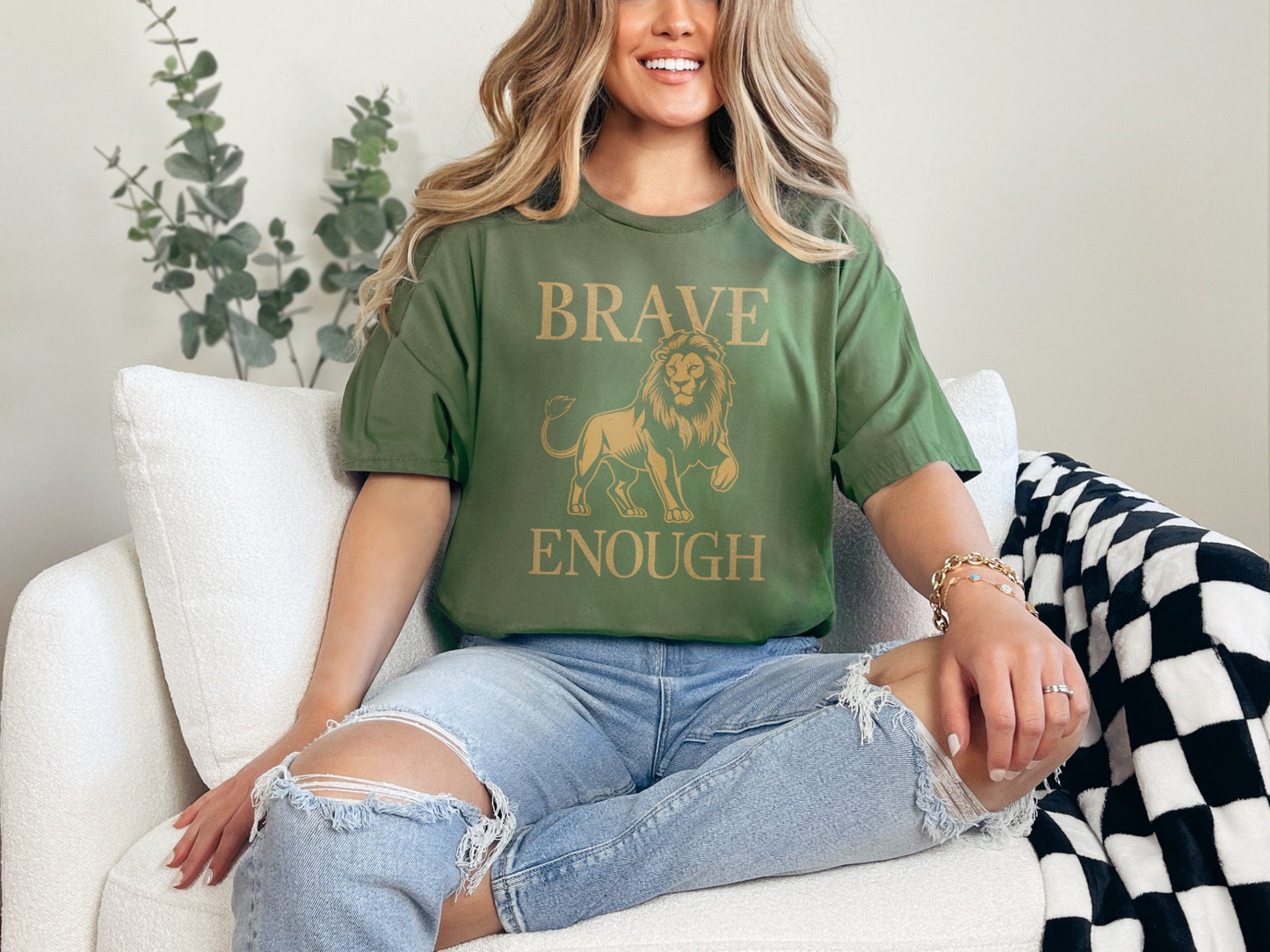 Brave Enough Lion