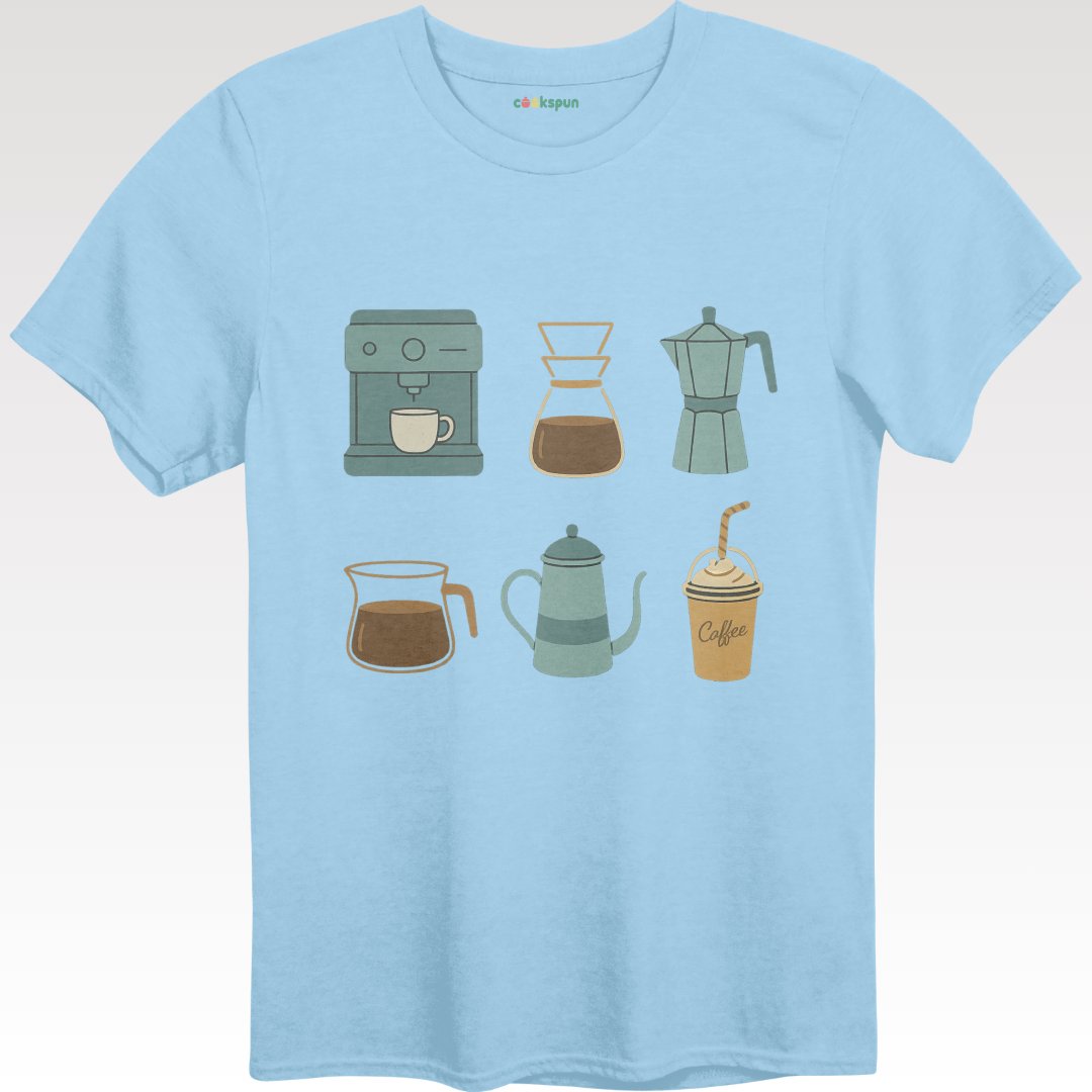 Coffee Makers and Drinks Themed Shirt product type